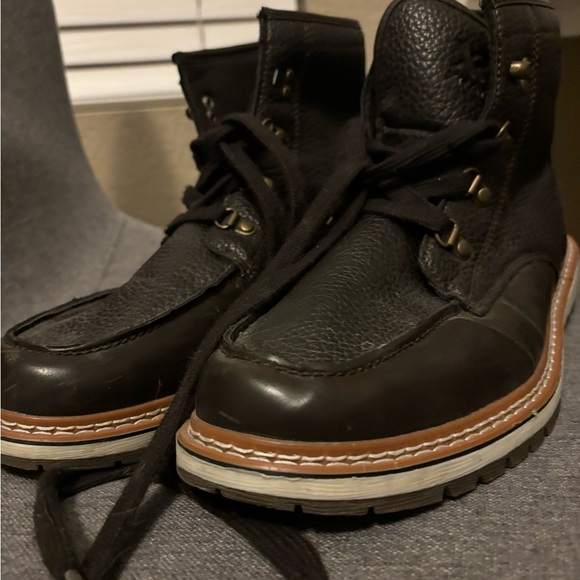 Men’s Size 11 Brown X-Ray Boots Firm Bottoms Workwear Great Condition Lace Up - Picture 4 of 15